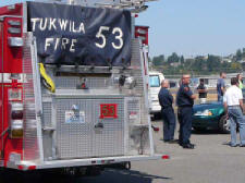TUKWILA FIRE DEPT JOINS THE PARTY FOR A MOMENT